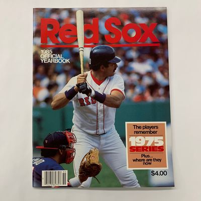 Boston Red Sox 1985 Yearbook