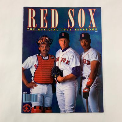 Boston Red Sox 1991 Yearbook
