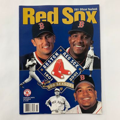Boston Red Sox 2001 Yearbook