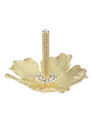 Botanica Crystal Ring Holder - Gold - Gold