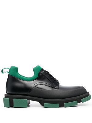 Both chunky-sole monk shoes - Black