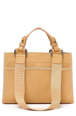 Botkier Bite Size Bedford Leather Tote Bag in Camel