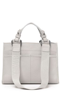 Botkier Bite Size Bedford Leather Tote Bag in Silver Grey