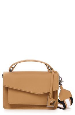 Botkier Cobble Hill Leather Crossbody Bag in Camel