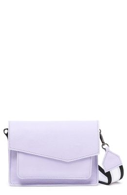 Botkier Cobble Hill Leather Crossbody Bag in Lavender