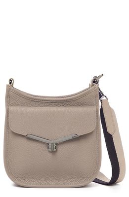 Botkier Small Valentina Leather Hobo Bag in Greige