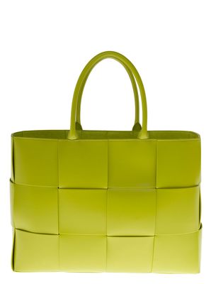 Bottega Veneta Aco Tote Shopper Bag In Intreccio Nappa Leather