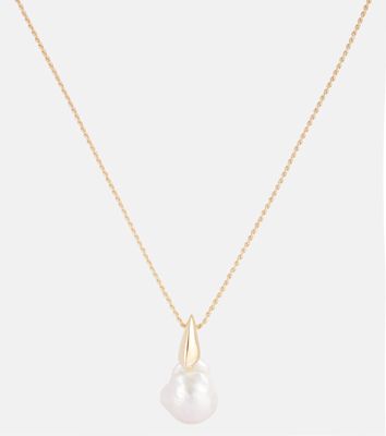 Bottega Veneta Baroque pearl 18kt gold-plated sterling silver necklace