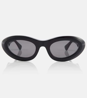 Bottega Veneta Bombe oval sunglasses