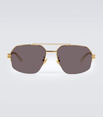 Bottega Veneta Bonds aviator sunglasses