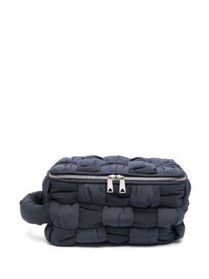 Bottega Veneta Cassette Intreccio wash bag - Blue