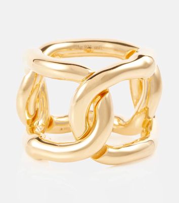 Bottega Veneta Chains 18kt gold-plated sterling silver ring