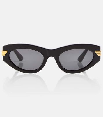 Bottega Veneta Classic oval sunglasses