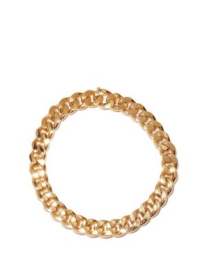 Bottega Veneta - Curb-chain Gold-plated Sterling-silver Necklace - Womens - Gold
