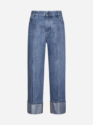 Bottega Veneta Curved Shape Jeans