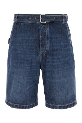 Bottega Veneta Denim Bermuda Shorts