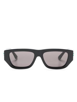 Bottega Veneta Eyewear Bolt rectangle-frame sunglasses - Black