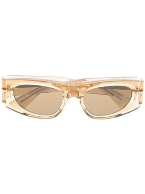 Bottega Veneta Eyewear BV1144S geometric cat-eye sunglasses - Neutrals