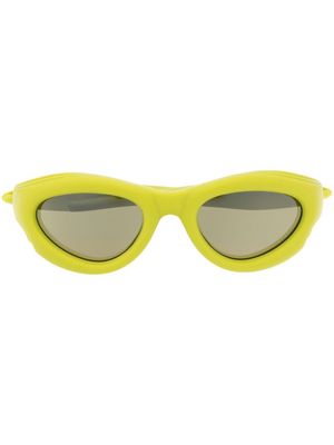 Bottega Veneta Eyewear BV1162S layered-design sunglasses - Green