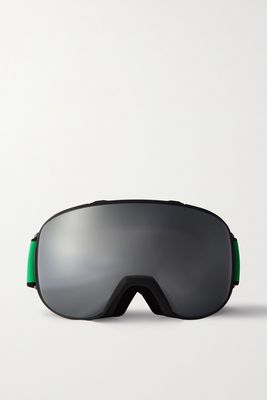 Bottega Veneta Eyewear - Mirrored Ski Goggles - Black