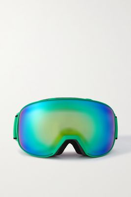 Bottega Veneta Eyewear - Mirrored Ski Goggles - Green