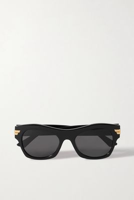 Bottega Veneta Eyewear - Square-frame Acetate Sunglasses - Black