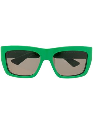 Bottega Veneta Eyewear square-frame design sunglasses - Green