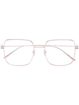 Bottega Veneta Eyewear square-frame optical glasses - Metallic