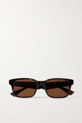 Bottega Veneta Eyewear - Square-frame Tortoiseshell Acetate Sunglasses - Brown