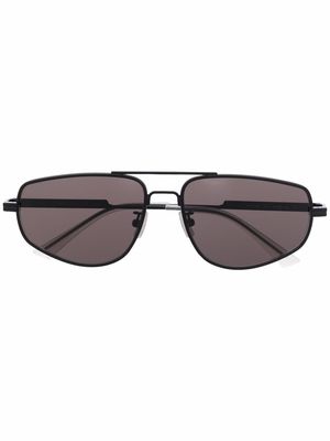 Bottega Veneta Eyewear tinted pilot-frame sunglasses - Black