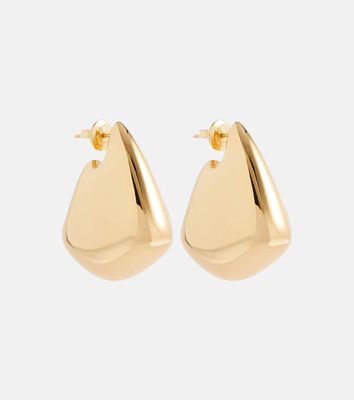 Bottega Veneta Fin Small 18kt gold-plated sterling silver earrings