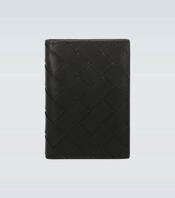 Bottega Veneta Folded leather cardholder