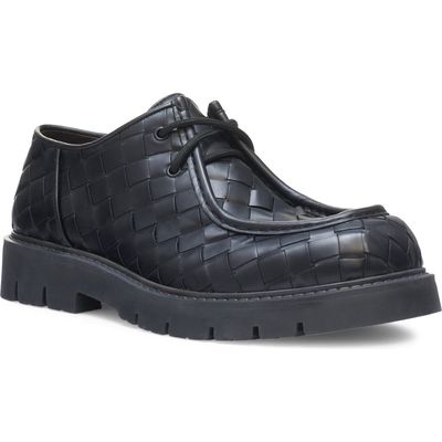 Bottega Veneta Haddock Intrecciato Derby in Black at Nordstrom, Size 11Us