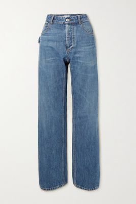Bottega Veneta - High-rise Straight-leg Jeans - Blue