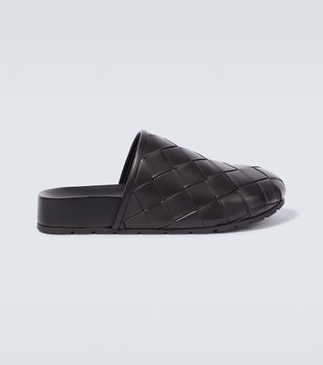 Bottega Veneta Intrecciato leather mules