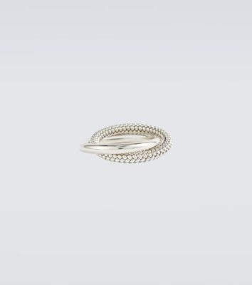 Bottega Veneta Intreccio sterling silver ring