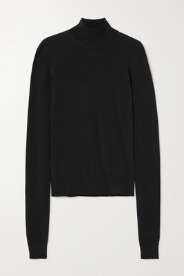 Bottega Veneta - Knitted Turtleneck Sweater - Black