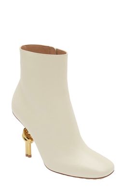 Bottega Veneta Knot Heel Bootie in Sea Salt