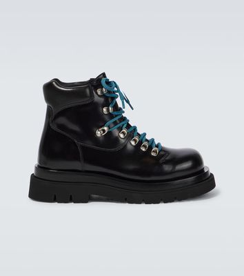 Bottega Veneta Lug leather hiking boots