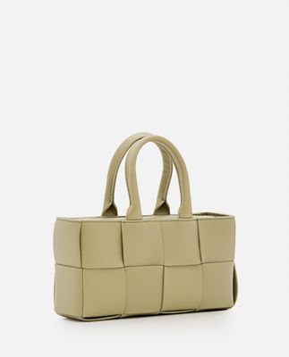 Bottega Veneta Mini East West Arco Leather Tote Bag