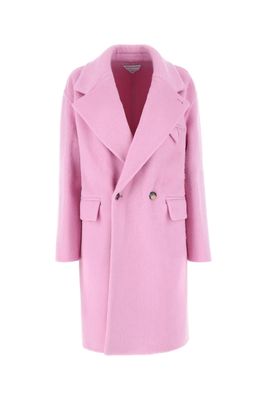 Bottega Veneta Pink Wool Blend Coat