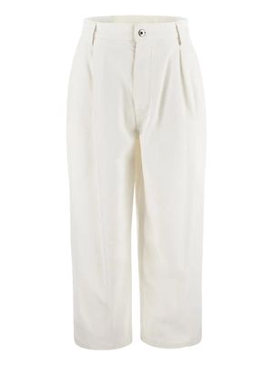 Bottega Veneta Pleated Denim Trousers