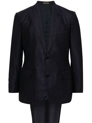 Bottega Veneta Pre-Owned 1990-2000s single-breasted suit - Blue