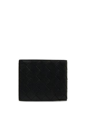 Bottega Veneta Pre-Owned 2000-2010 Intrecciato bi-fold wallet - Black