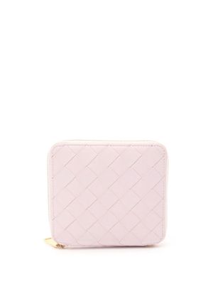 Bottega Veneta Pre-Owned 2000s Intrecciato leather wallet - Pink