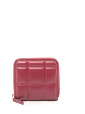 Bottega Veneta Pre-Owned 2000s padded leather wallet - Red
