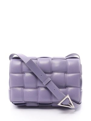 Bottega Veneta Pre-Owned 2010s Padded Cassette shoulder bag - Purple