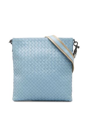 Bottega Veneta Pre-Owned 2012-2023 Intrecciato crossbody bag - Blue