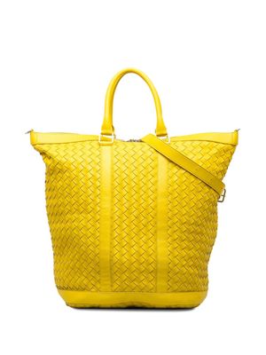Bottega Veneta Pre-Owned 2012-2023 Intrecciato tote bag - Yellow
