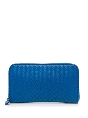 Bottega Veneta Pre-Owned 2012-2024 Intrecciato leather wallet - Blue